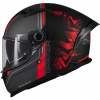 MT HELMETS BRAKER SV CHARM B5 BLACK RED MATT INTEGRÁLNA MOTOCYKLOVÁ PRILBA