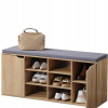 Skrinka na topánky Kesper 103 x 48 x 30,5 cm dub sonoma