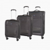 Travelite SEASIDE Sada 3 Kufrov 55/66/77cm Čierna