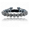 Shamballa náramok Black Diamond st348 bižutéria (Shamballa náramok Black Diamond st348 bižutéria)