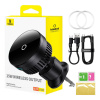 Bezdrôtový nabíjací držiak do auta Baseus MagPro 15W (čierny) 35998