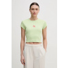 Calvin Klein Jeans tričko dámske LV047AB802 zelená S