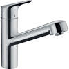 HANSGROHE Focus M43 páková drezová batéria EcoSelection s vyťažiteľným výtokom, 1jet, výška výtoku 150 mm, chróm, 71842000