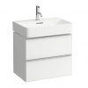 Laufen Priestorová skrinka pod umývadlo 59 cm, biela matná H4101421601001