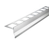 BP9/1 balkónová lišta ACARA, nerez V2A s odkvapničkou, 33 mm, 85 mm, 2,5 m