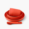 Sada riadu SEATOSUMMIT Passage Dinnerware Set 1P 7ks oranžová