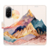 Flip pouzdro iSaprio - Xiaomi Redmi A5 - Beautiful Mountains s kapsičkami na karty (Flipové knížkové pouzdro, obal, kryt iSaprio s přihrádkami na karty a motivem)