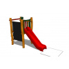 Playground System DETSKÉ IHRISKO zostava so šmykľavkou z agátu - Veža Šmudlík