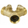 EXTOL PREMIUM Ventil mosadzný / rozdvojka, 3/4'' 8876042