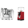 Rocket Espresso R NINE ONE + Eureka Mignon Perfetto, CR ferrari red