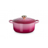 Le creuset Signature hrniec okrúhly 24cm Farba: Berry