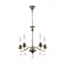 Rabalux - BEATRICE Rabalux - 5-ram. sviečkový luster - antický bronz