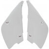 bočné číselné tabuľky, RTECH (biele, pár) KAWASAKI KX 85/100