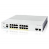 Cisco Catalyst switch C1300-16P-2G (16xGbE,2xSFP,16xPoE+,120W,fanless) - REFRESH