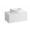 Laufen, Skříňka pod umyvadlo, s 1 zásuvkou, s výřezem uprostřed H4054110341701 Varianta: Bílá mat