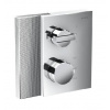 Axor Edge - Termostatická batéria pod omietku na 2 spotrebiče, chróm/diamantový brús 46761000