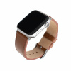 Kožený remienok FIXED Leather Strap pre Apple Watch 42mm/44mm/45mm/46mm/49mm, hnedý