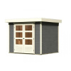 drevený domček KARIBU ASKOLA 3 (82902) terragrau LG1761
