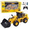 LEAN TOYS RC 2.4G 9CH Diaľkovo ovládaný bager Buldozér Žltý