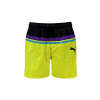 Puma Men's Heritage Mid-Length Swim Shorts Yellow/Peacoat S