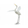 Záhradná socha Progarden kovová volavka 123 cm