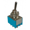 TIPA Prepínač páčkový 3pol./9pin ON-OFF-ON 12V