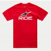 Tričko Alpinestars Ride 4.0 červené XL