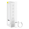 Skladacia dobíjacia kancelárska lampa Baseus Smart Eye (biela)