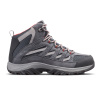 Dámska Vysoká obuv COLUMBIA CRESTWOOD MID WP V2 WMNS 2099861053 – Sivá