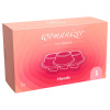 Womanizer Premium Eco sada náhradných zvončekov ružová 3 ks