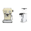 Ascaso Dream ONE, Sweet Cream + Rocket Espresso FAUSTINO 3.1, chrome
