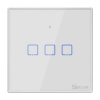 Dotykový spínač WiFi + RF 433 Sonoff T2 EU TX (3-kanálový)