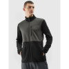 Fleece sweatshirt 4F M 4FAW23TFLEM118-22S (180822) Black/Green S