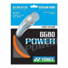 Badmintonový výplet Yonex BG 80 Power (10 m) - orange (0.68 mm)