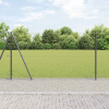zahrada-XL Plot s stĺpmi Sivá 1.2 x 10 m Ocel potiahnutá PVC 3353627