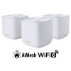 ASUS ZenWiFi XD4 Plus 3-pack white Wireless AX1800 Dual-band Mesh WiFi 6 System 90IG07M0-MO3C40 Asus