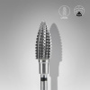 STALEKS Karbidový brúsny nadstavec - “pine cone” black hard - FT110H060/14