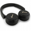 Slúchadlá na uši Guess Bluetooth 5.3 s kovovým logom Script, čierne