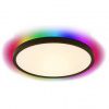 LED stropné svietidlo IMMAX NEO LITE TÚDO SMART, RGB, Wi-Fi, TUYA, okrúhle (07166-B40) čierne