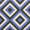 Trini Dub Blue 20x20 cm - 1m2 Modrá 20x20 Trini
