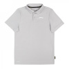 Slazenger Solid Golf Polo Junior Grey 9-10 Years
