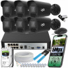 Monitorovací set DVS MONITOROVACÍ SET SO 6 IP POE KAMERAMI