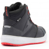 DAINESE SUBURB D-WP SHOES # BLACK/WHITE/RED-LAVA - 46