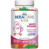 ADC Bebacare Kids Multivitamin želé medvedíky pomaranč jahoda a jablko 60 bonbónov