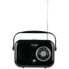 Hyundai PR100 čierne rádio retro