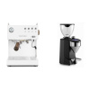 Ascaso Steel DUO PID, White&Wood + Rocket Espresso FAUSTO 2.1, black