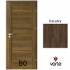 PORTA Doors SET Rámové dvere VERTE B0, laminofólia 3D Dub južný +zárubeň+kľučka PD-VER-B0_JUZNY