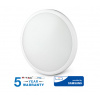 V-TAC LED svietidlo okrúhle PRO Slim 12W 1440lm Teplá biela