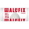 Alufix Vrecia na odpadky HDPE 40ks 10μm 25l biele