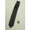 Úzka kravata nafta Tristin Black Polyester (Čierna hodvábna kravata)